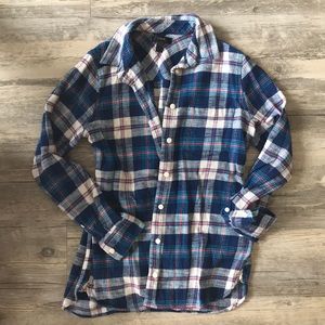 J. Crew Flannel Button Down